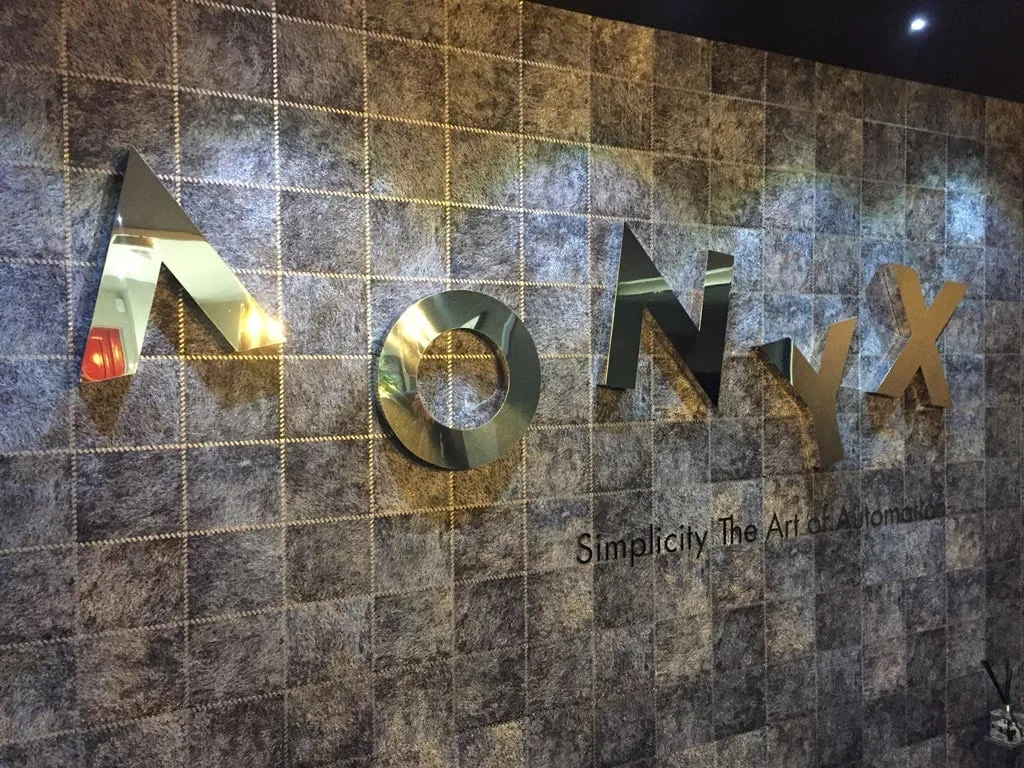 Bespoke 3D Polished Metal Office Wall Lettering