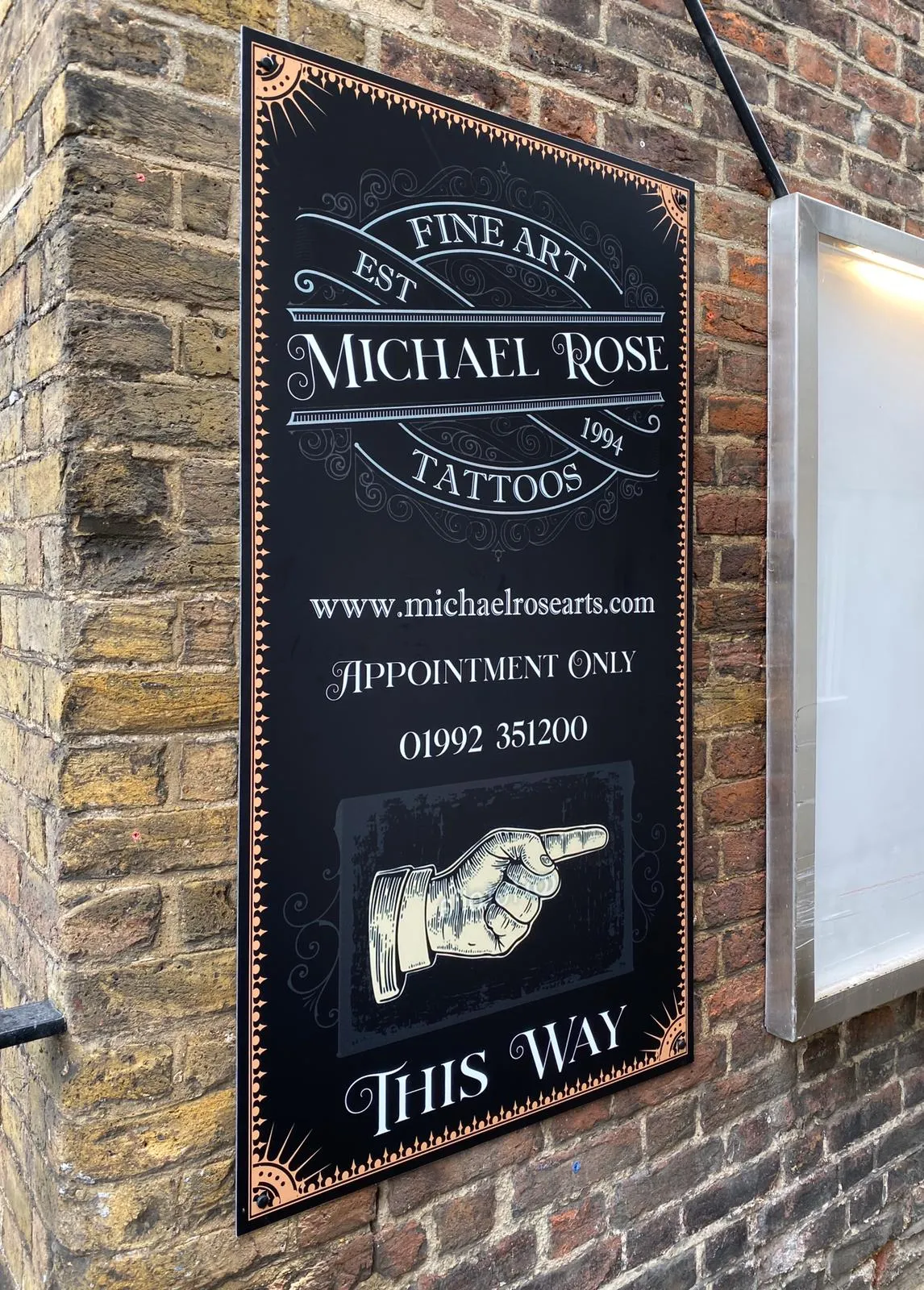 Business Wall Sign Hertford Herts Signs By East Herts Signs