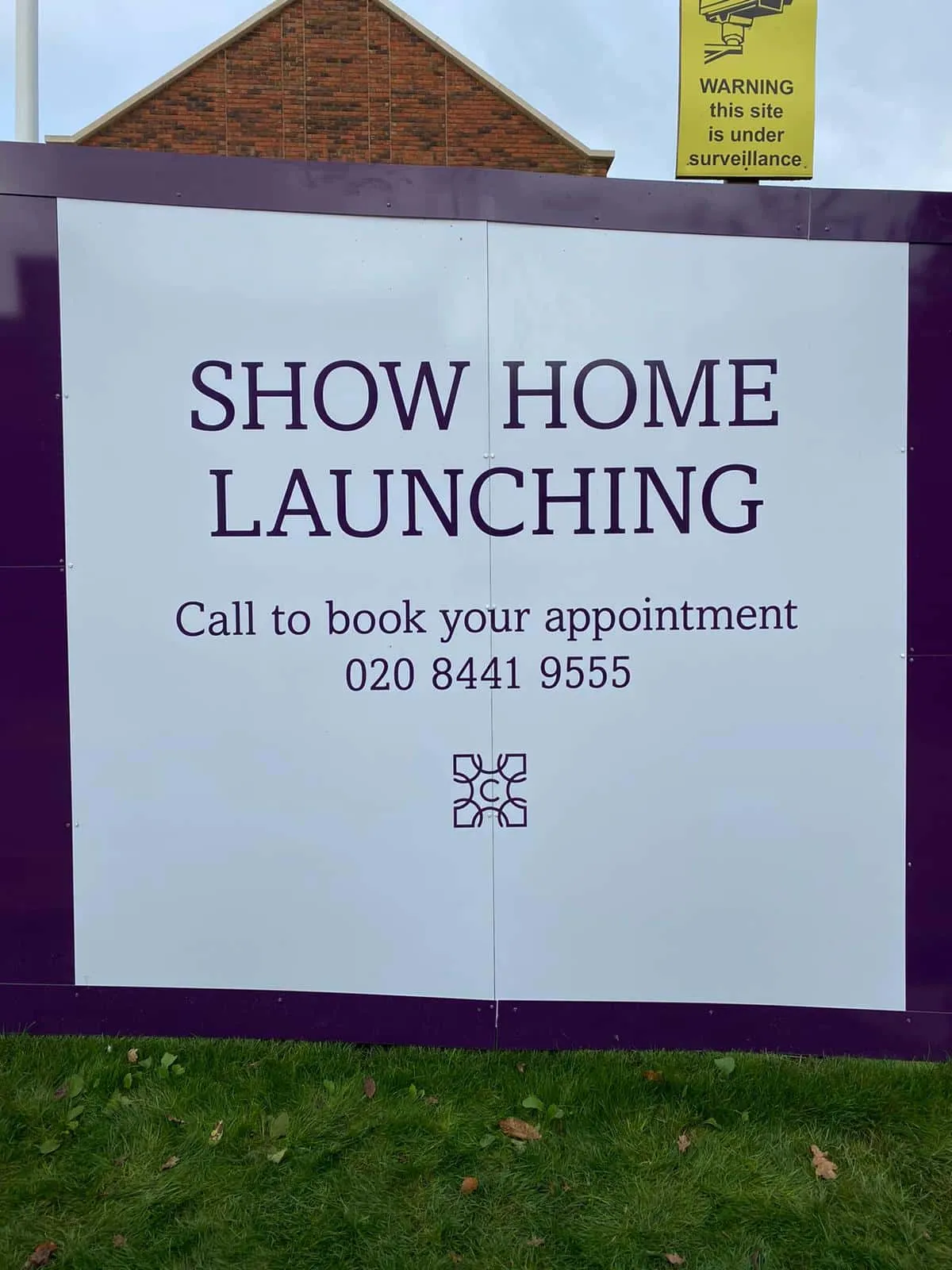 Construction Hoarding Signs By East Herts Signs