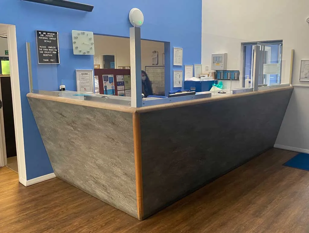 Hertfordshire Dentist Protective Screen