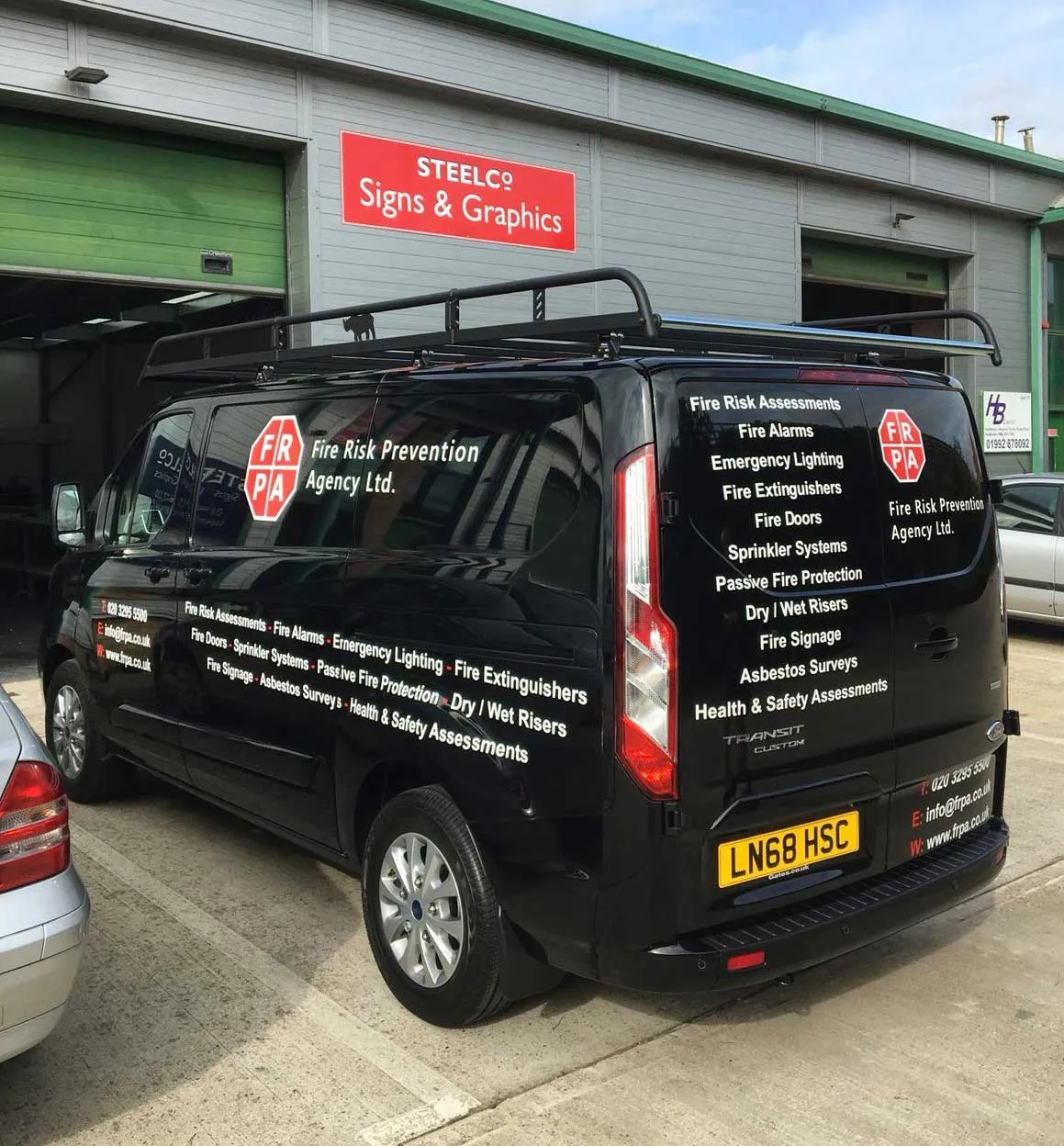 Herts Signs Vehicle Graphics Van Signwriting East Herts Sign Company ...