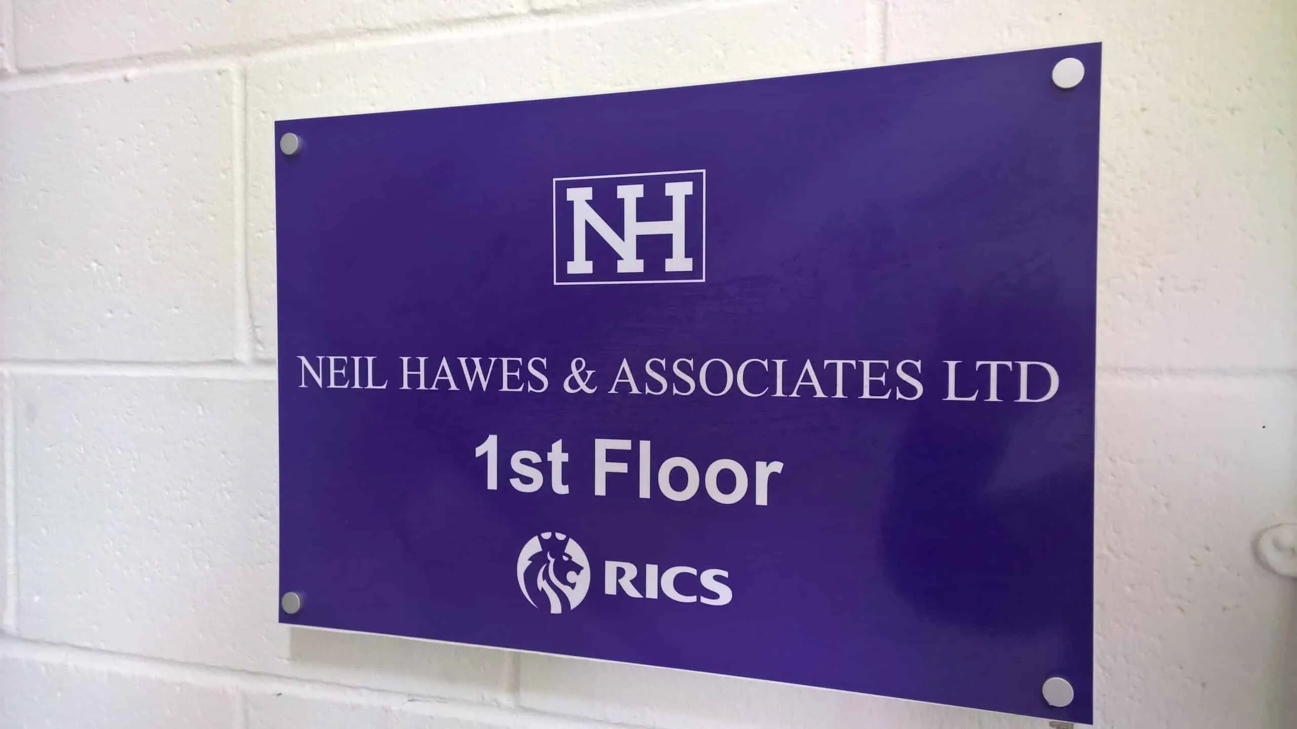 Interior Directory Signage London