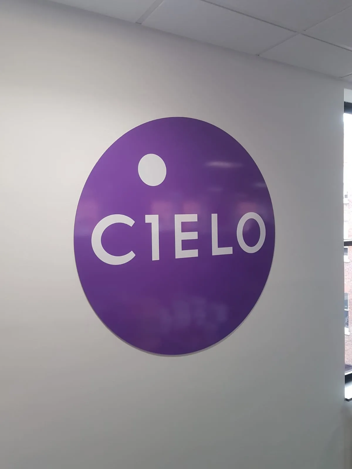 Internal Wall Branding Logo