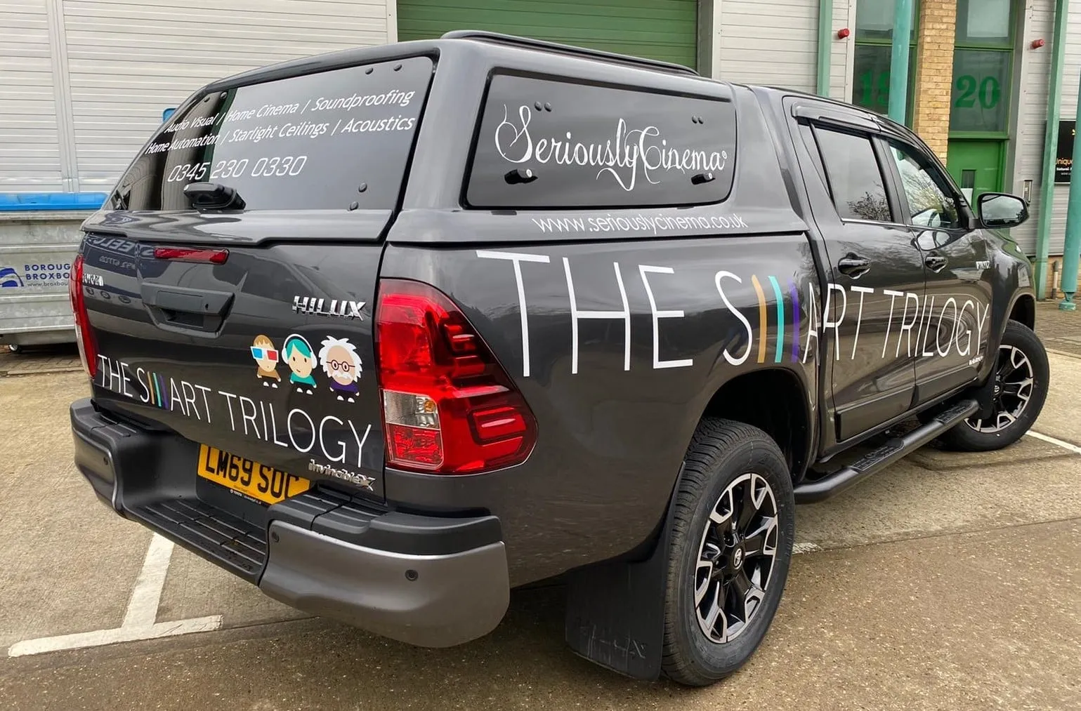 Pick Up Graphics Signs Wrap East Herts Signs Hoddesdon