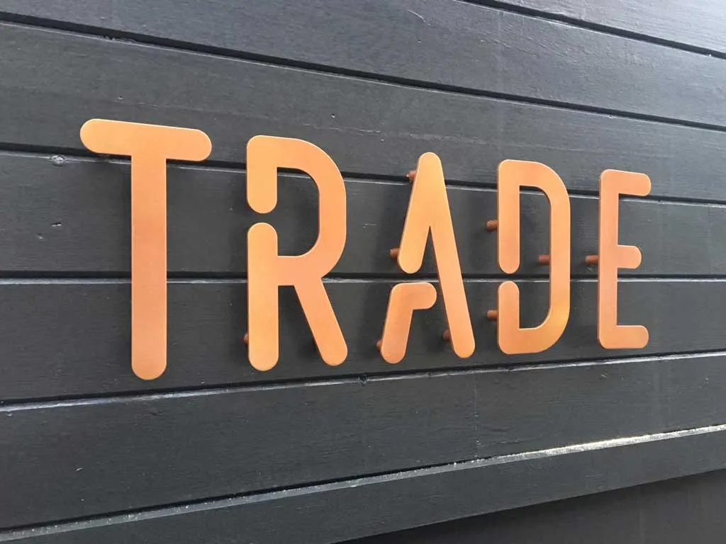 Raised 3D Sign Business Sign Letter