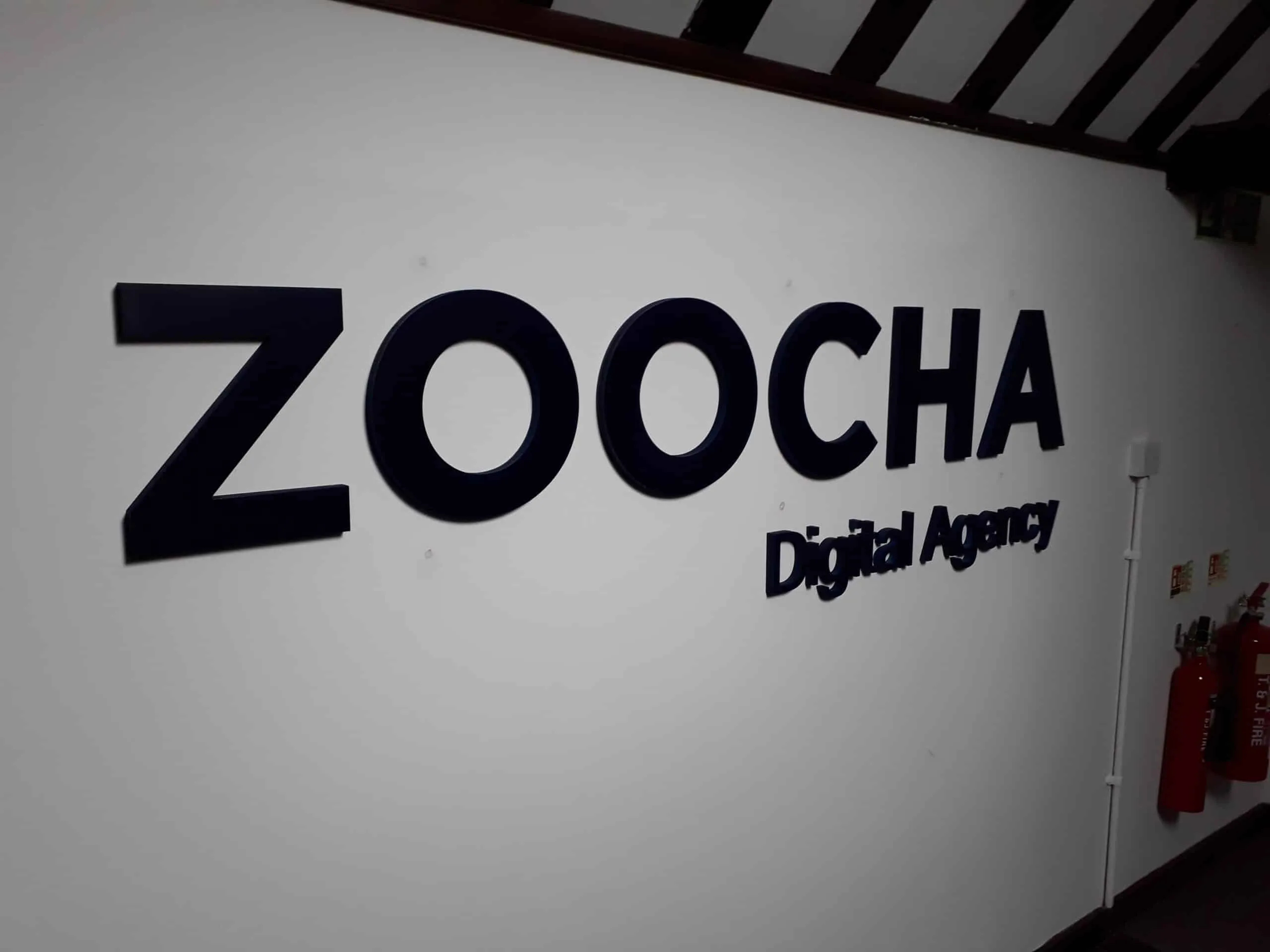 Reception Wall Logo Hertford