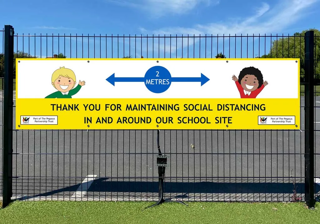 School Banner Sign Hoddesdon