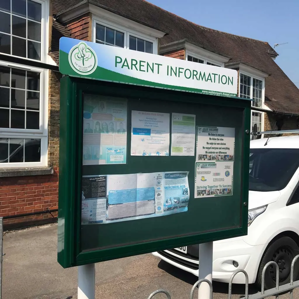 School Information Sign