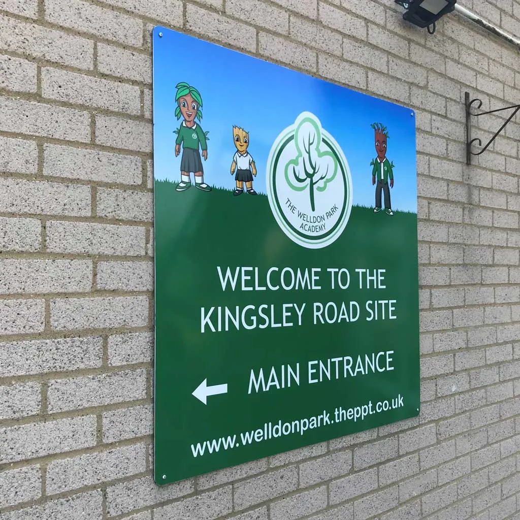School Panel Sign Hertfordshire