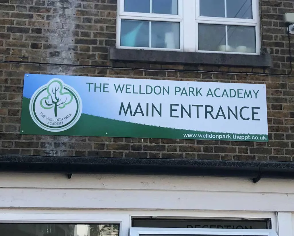 School Wall Sign
