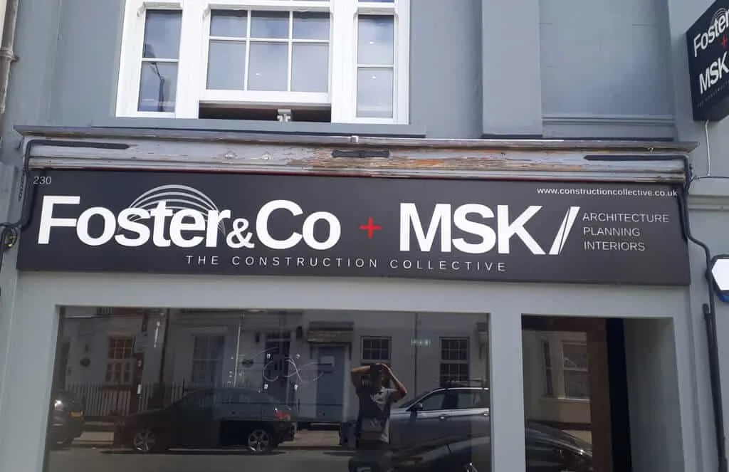East Herts Signs LED Illuminated Shop Office Sign
