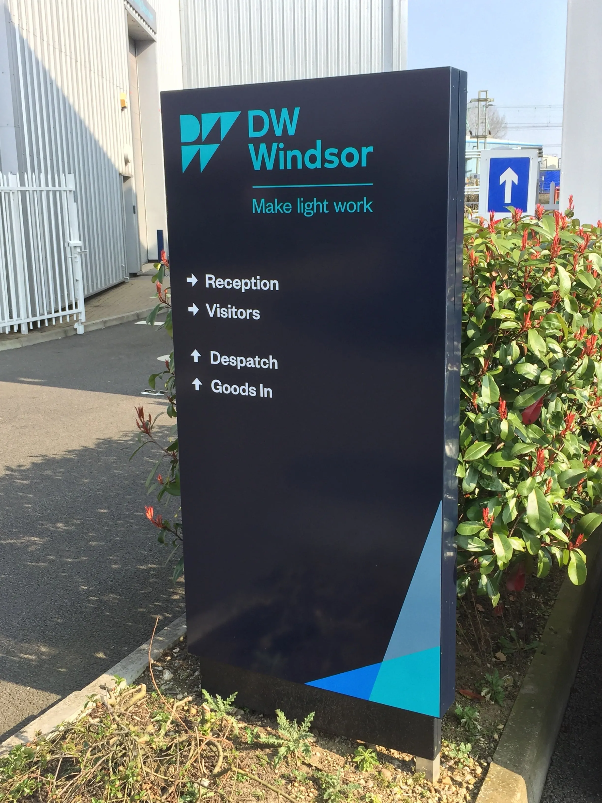 Totem Way Finding Sign System Hertfordshire