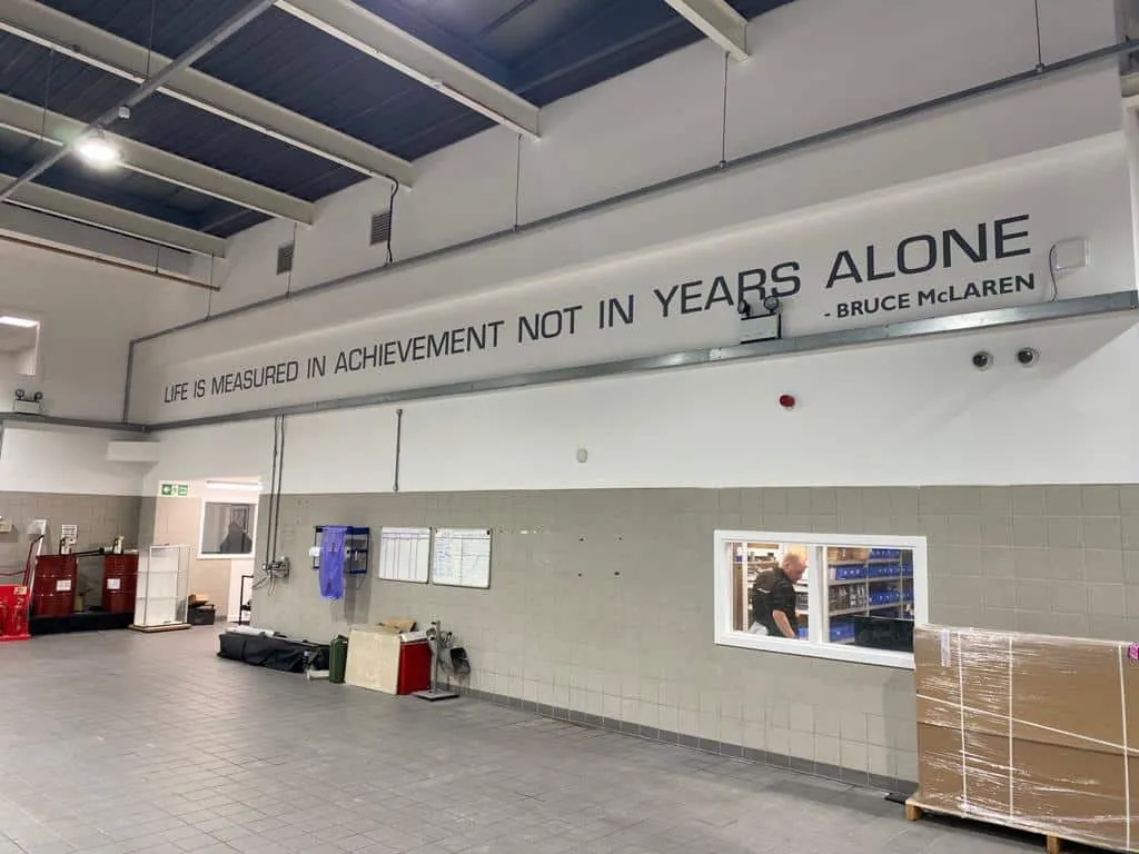 Workshop Office Wall Signage Quote East Herts Signs