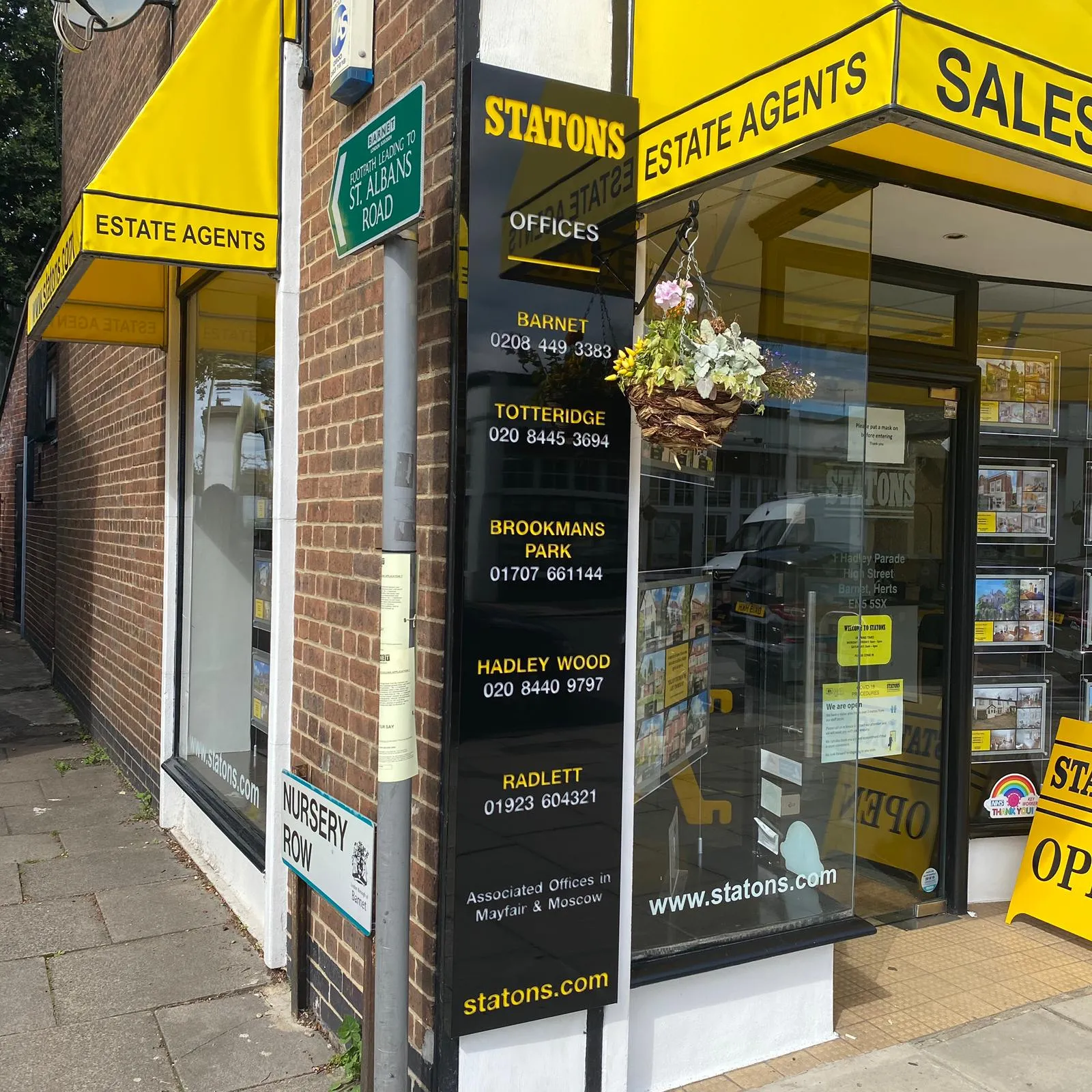 Estate Agent Illuminated Sign