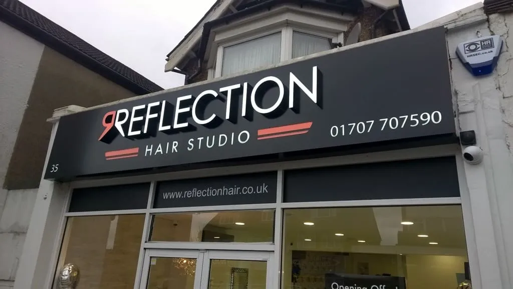 Hairdressers 3D Sign Herts East Herts Signs