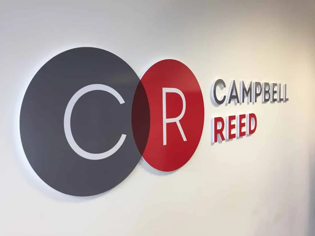 Internal Office Wall Sign