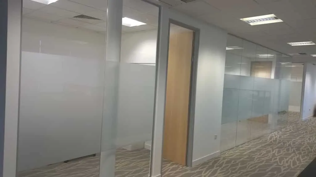 Office Window Frosting