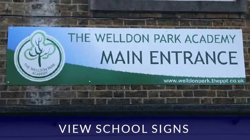 View school signs