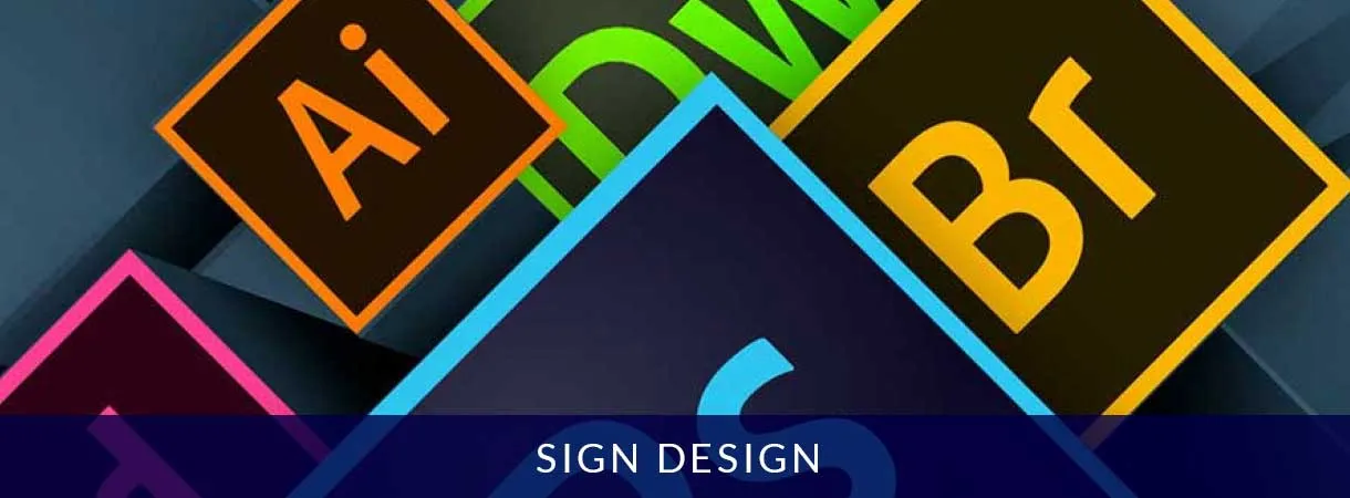 Sign design