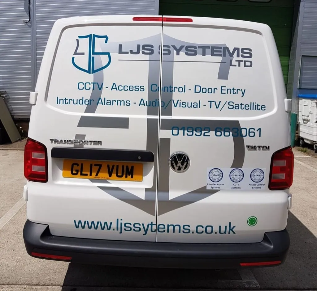 Van Signwriting 08 East Herts Signs