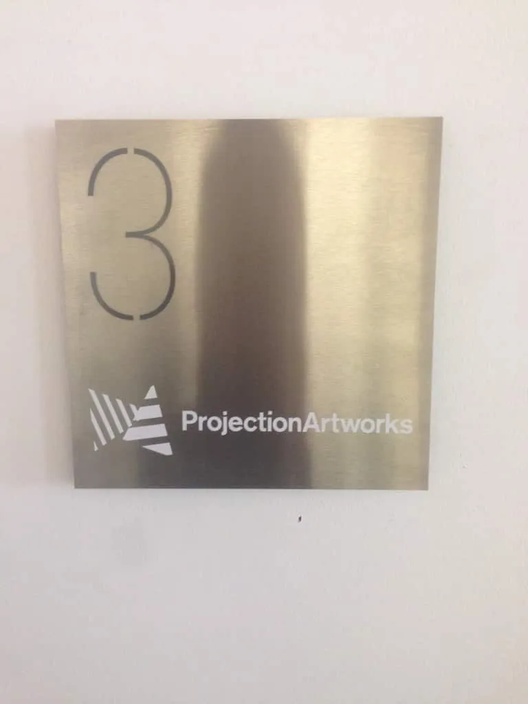 Way Finding Office London Wall Sign