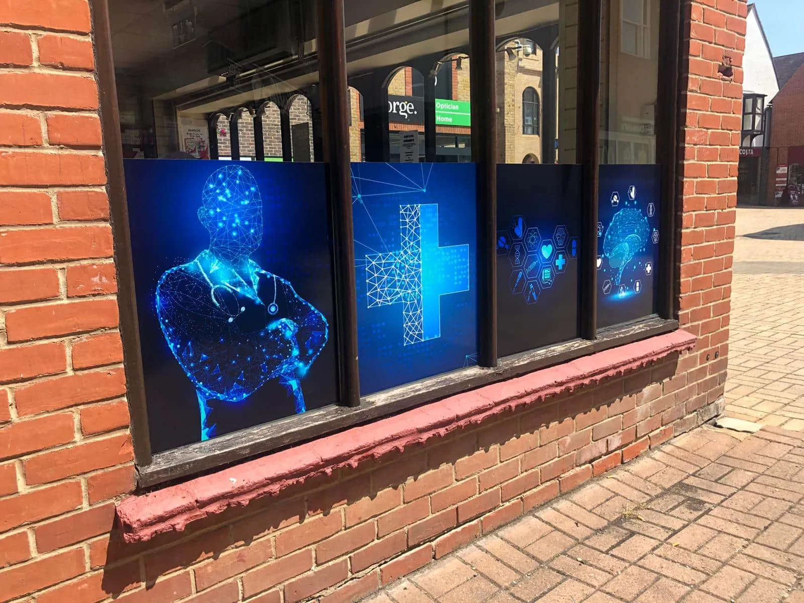 Window Graphics Sign